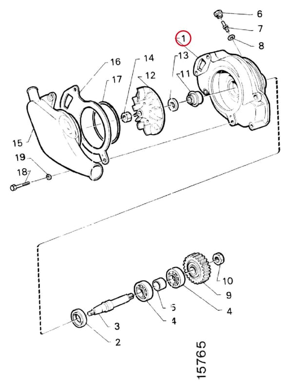 PUMP HOUSING 357664