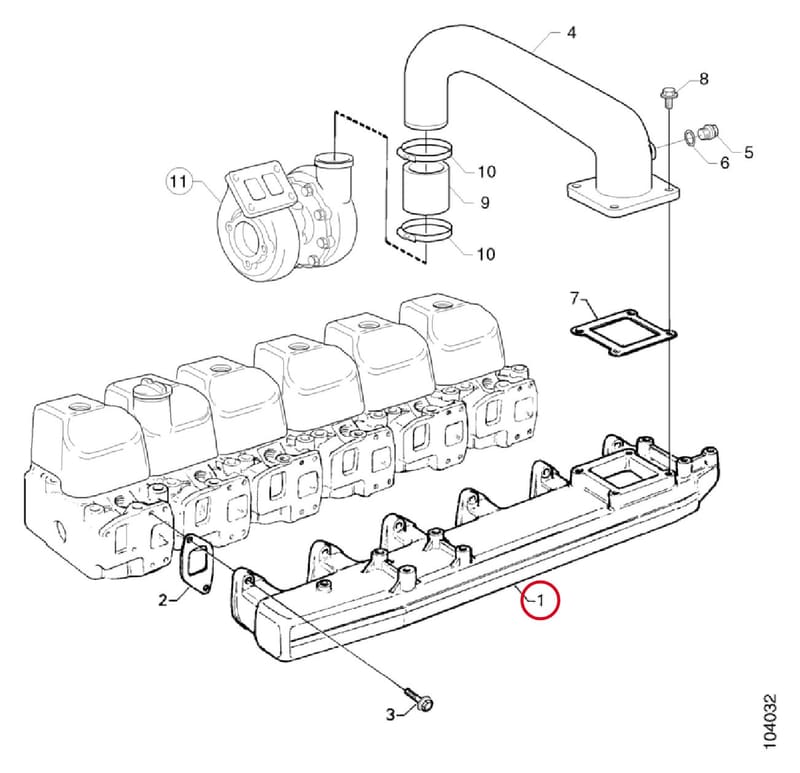 INLET MANIFOLD 364697