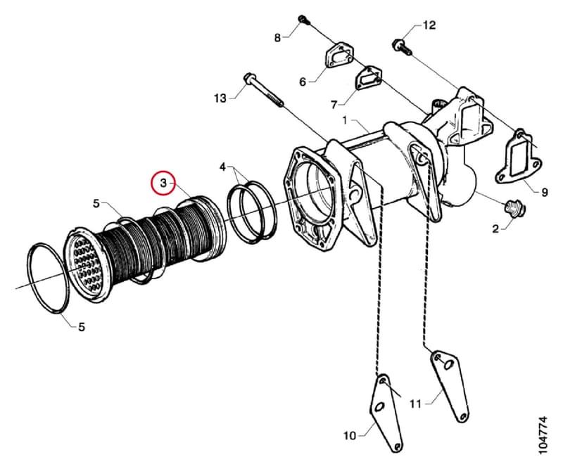 OIL COOLER 365068