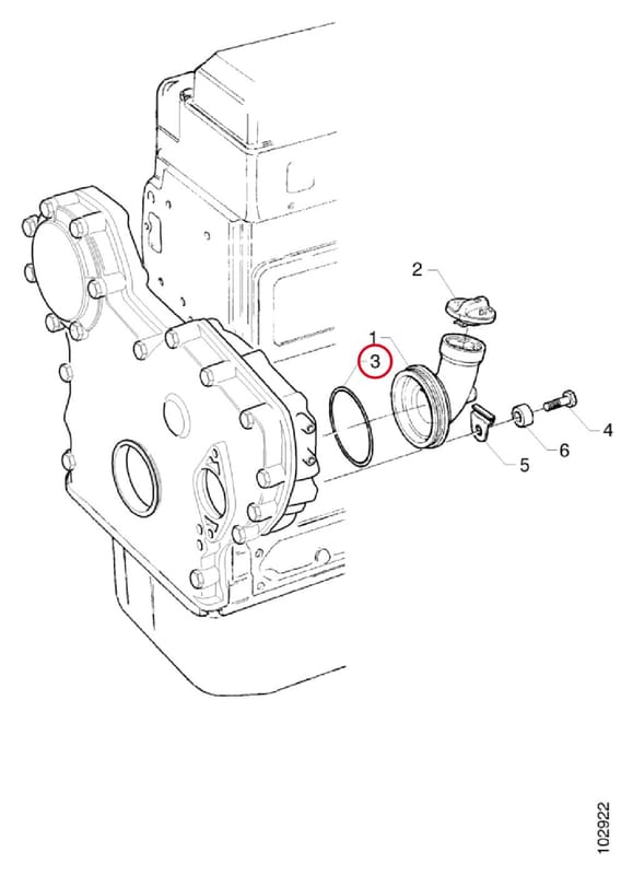 O - RING - THIS PRODUCT IS REPLACED! 368033