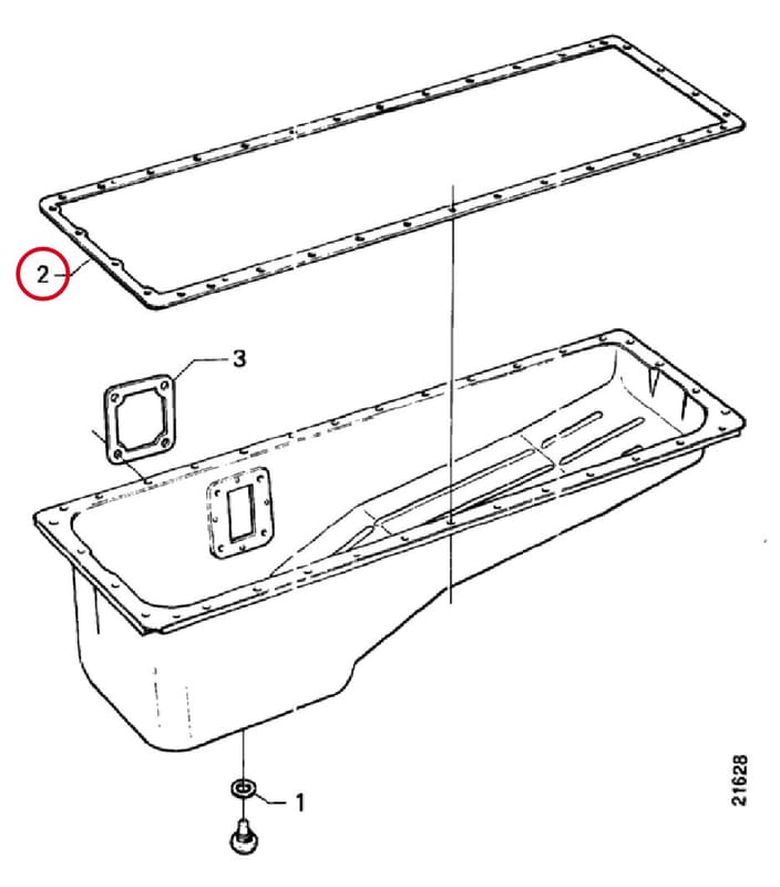 GASKET - THIS PRODUCT IS REPLACED! 371503