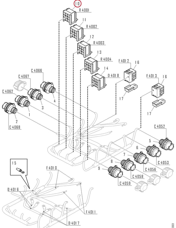 RELAY SOCKET 383055