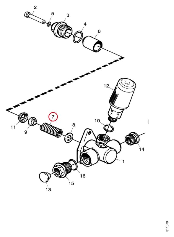 SPRING FEEDPUMP 386626