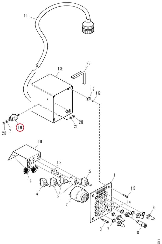 PANEL BRACKET 387596