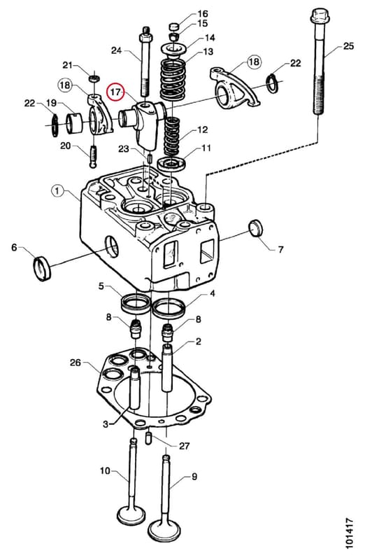 BEARING BRACKET 387778