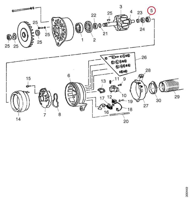 ROLLER BEARING 419490