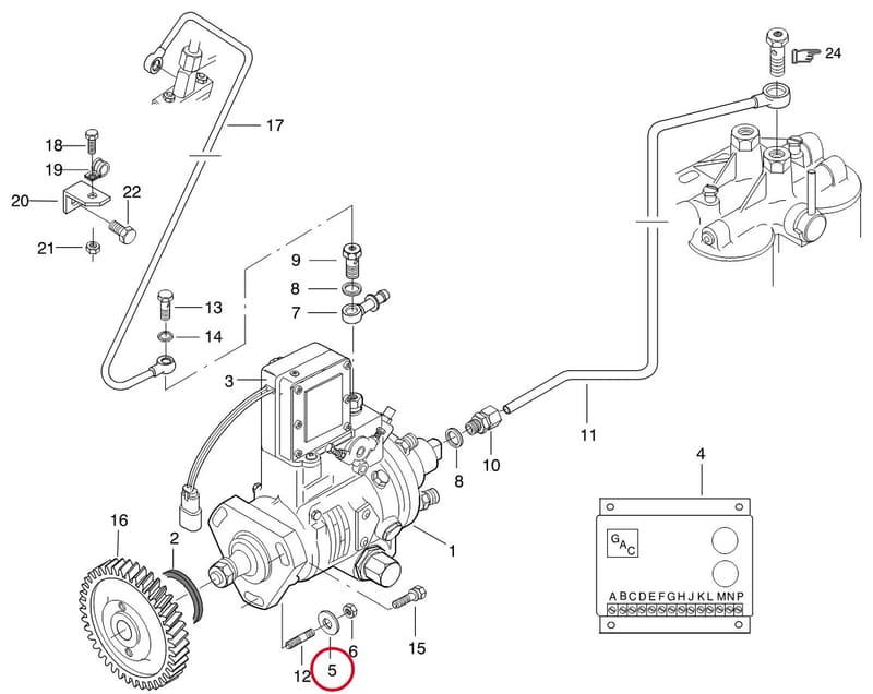 WASHER 5001 50842