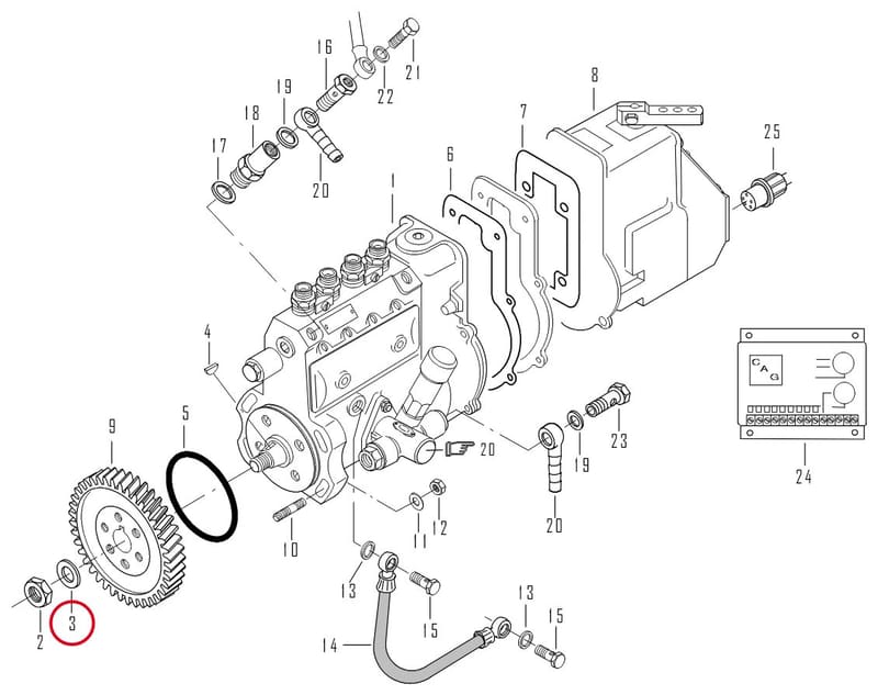 WASHER (SB10) 5004 51402