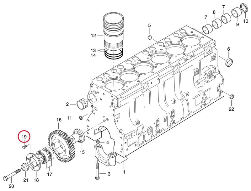 BOLT 5288 01360