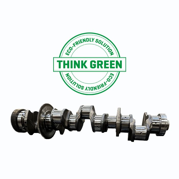 EXCHANGE CRANKSHAFT. INCL. MAIN & CON. ROD BERINGS 570308R