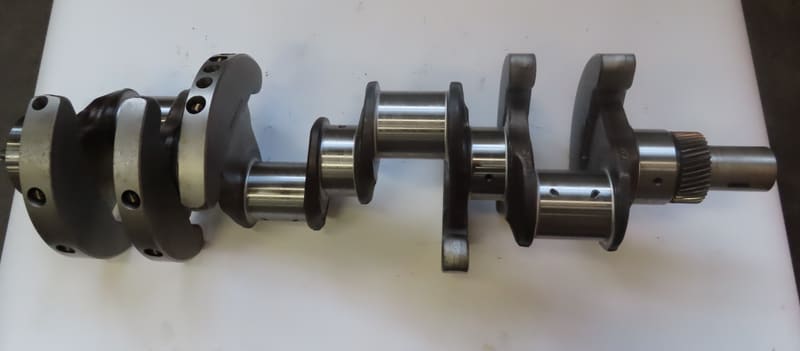 EXCHANGE CRANKSHAFT. INCL. MAIN & CON. ROD BERINGS 570360R