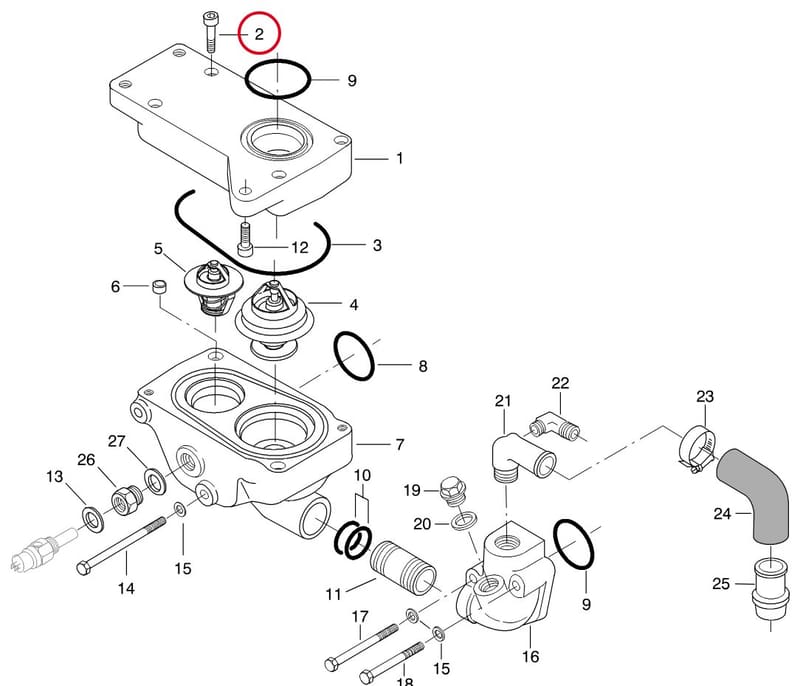 BOLT - THIS PRODUCT IS REPLACED! 5818 04230