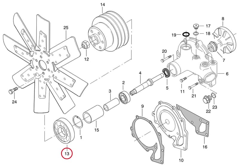BEARING 6100 60124