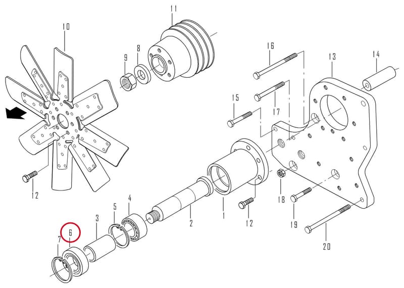 BEARING - THIS PRODUCT IS REPLACED! 6100 63064