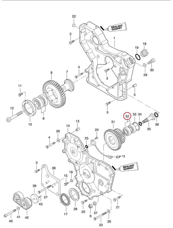 BEARING 6100 73040