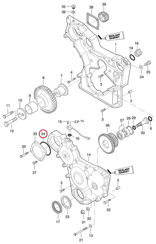 O-RING 6146 08930