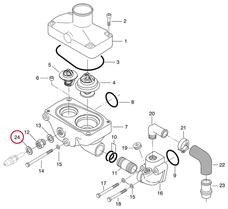 GASKET - THIS PRODUCT IS REPLACED! 6158 81418