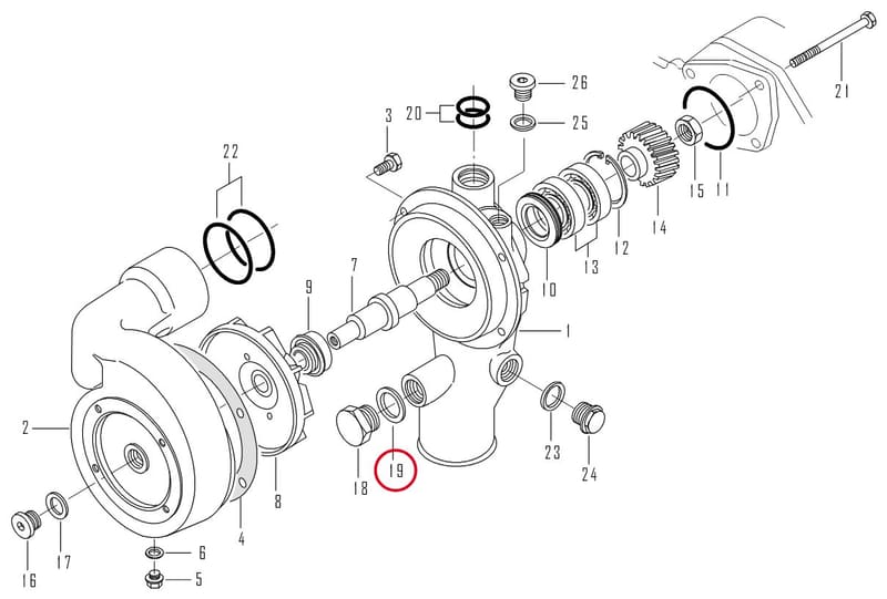 COBBER WASHER - THIS PRODUCT IS REPLACED! 6158 92631