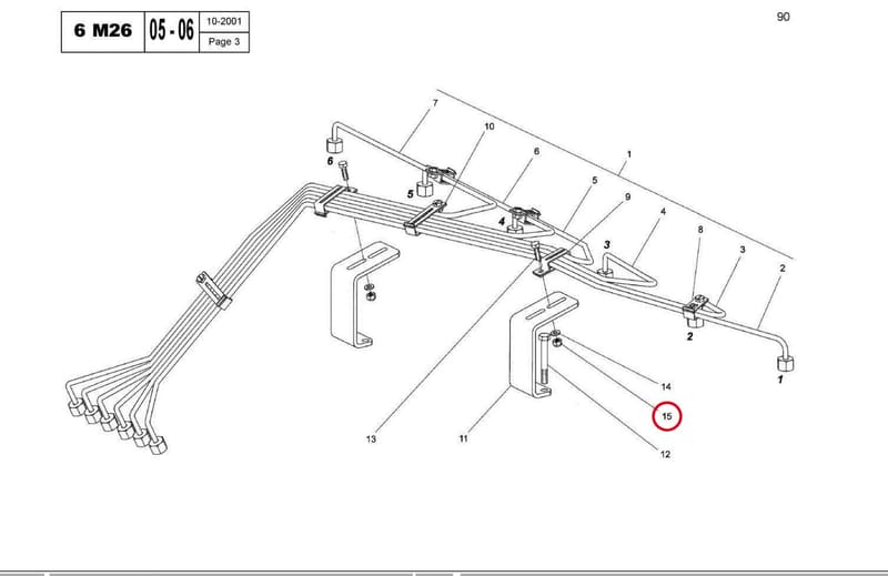 NYLSTOP NUT M6 77723050B