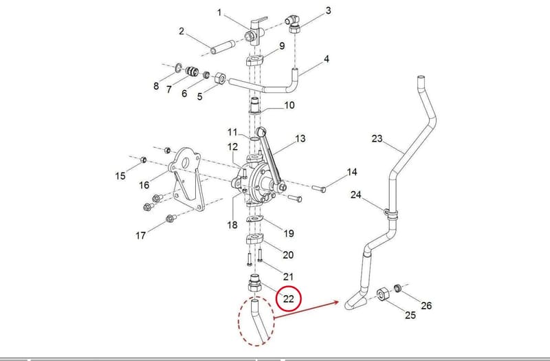 BIC CONNECTION 3/4 GCO 4A22 77729660L