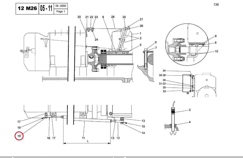 SCREW H M6x25 77751090E