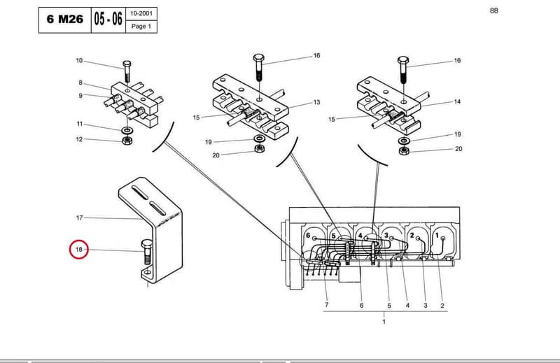 SCREW H M8x60 77752120Z
