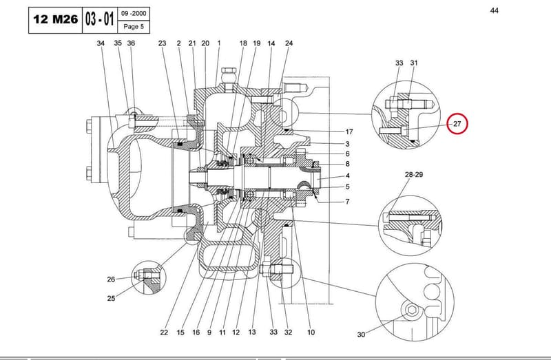 SCREW CHC M8x30 77752250Q