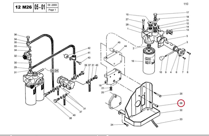 SCREW CHC M8x75 77752540F