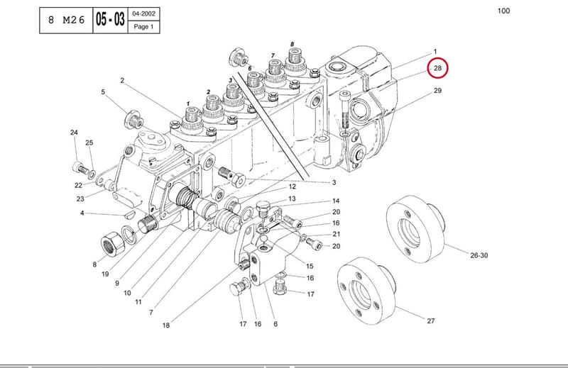 SCREW CHC M10x90 77753260N