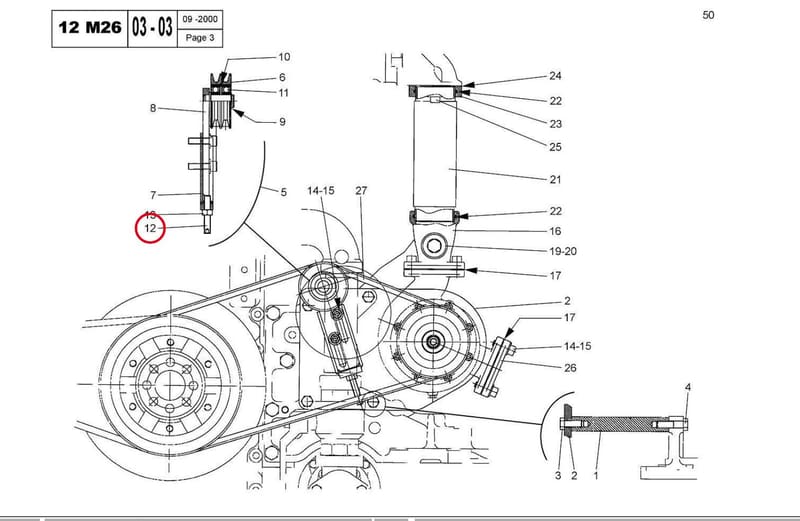 SCREW HC BP M10 77753560P