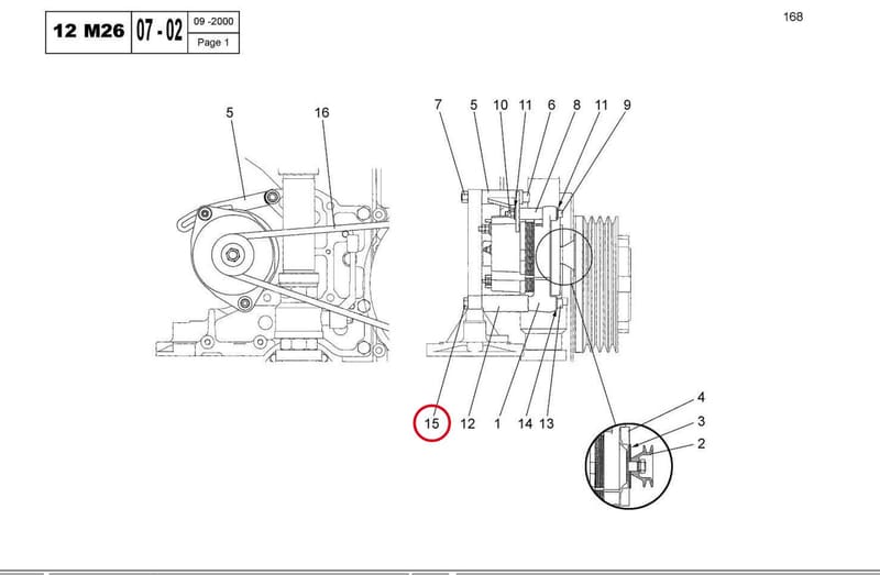 SCREW H M12x45 77754430K