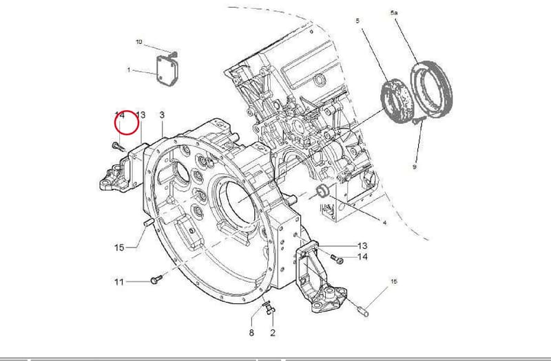 SCREW CHC M16x45 77756190Y