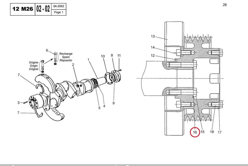 WASHER Z 14 U 14,5 27 2,5 77795440L