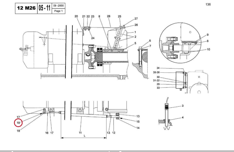 WASHER 77795460H