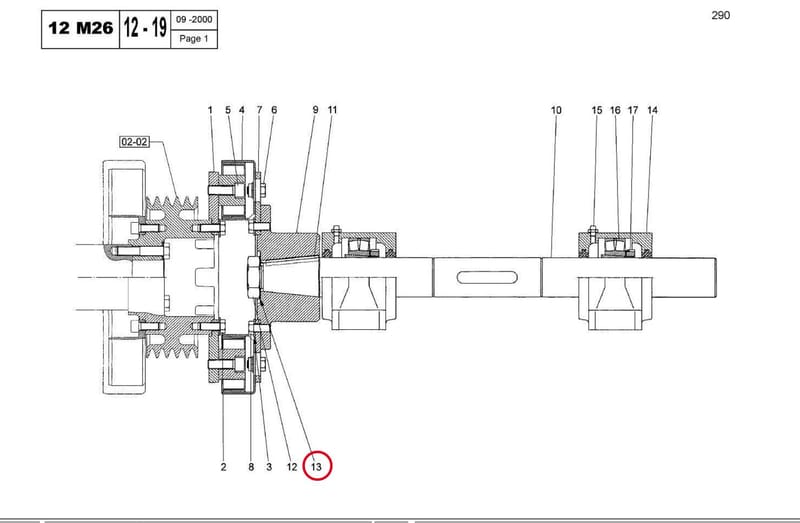 BEARING 77930031F