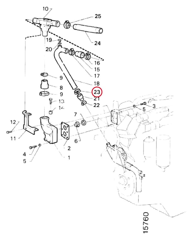 HOSE CLAMP - THIS PRODUCT IS REPLACED! 796356