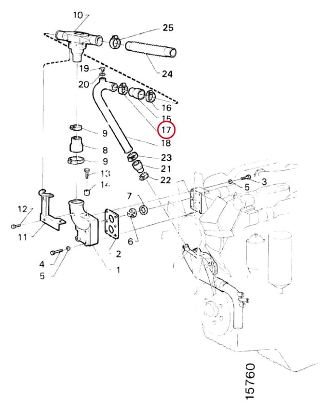 HOSE CLAMP - THIS PRODUCT IS REPLACED! 796358