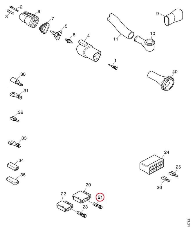 WIRE CONNECTOR 813925