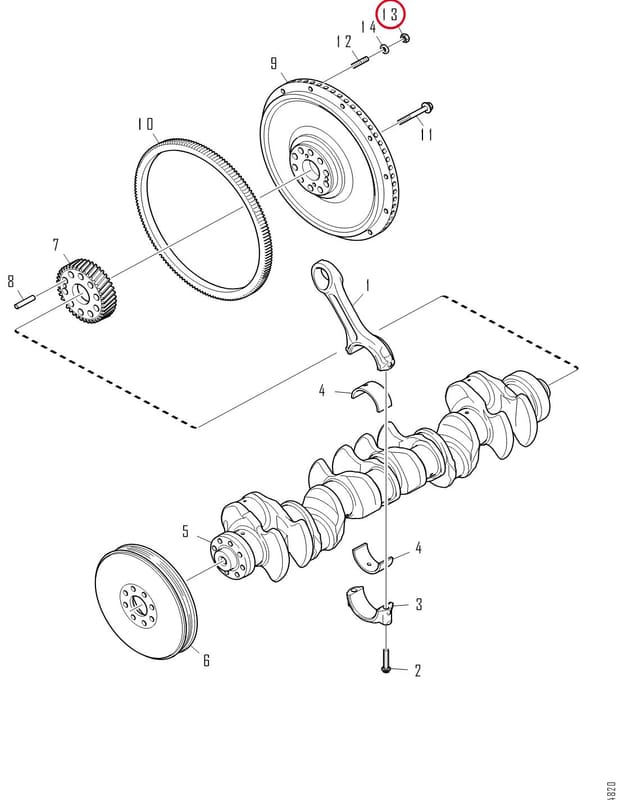 LOCK NUT 815137