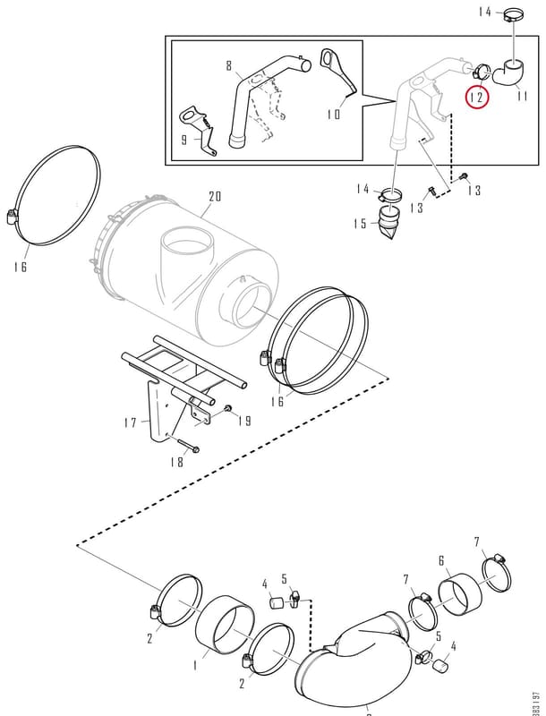 HOSE CLAMP 816115