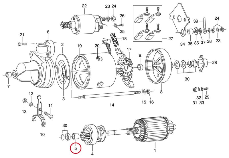 BEARING BUSH 8353 30715