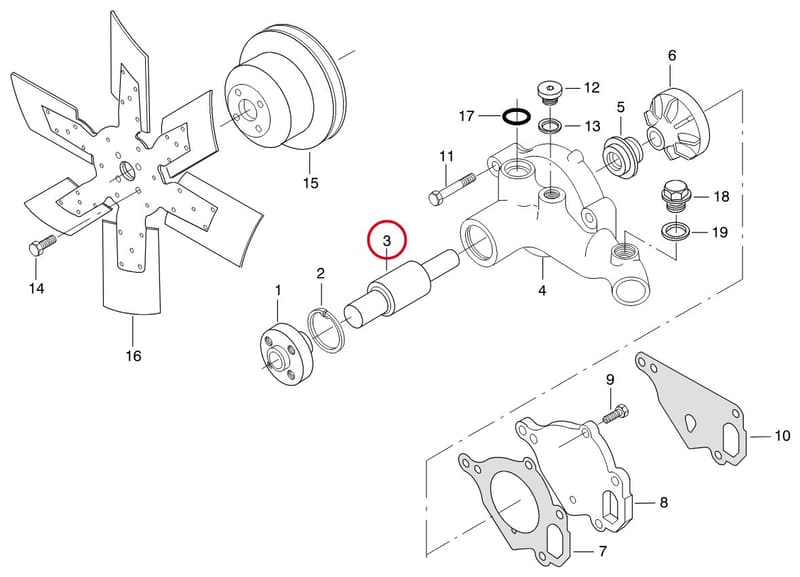 SHAFT 8353 30994