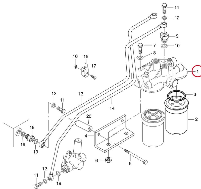 DUBLEX FILTER - THIS PRODUCT IS REPLACED! 8353 31958