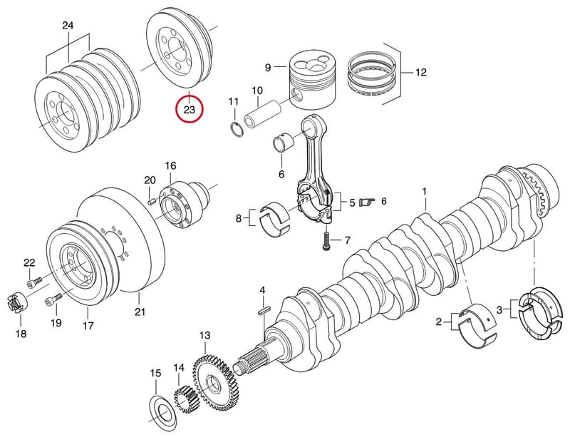PULLEY 8353 36768