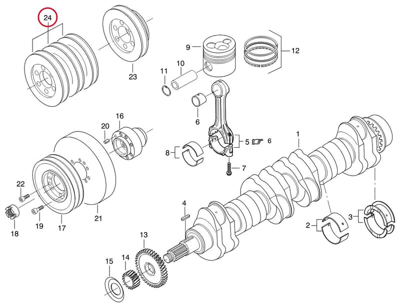 PULLEY 8353 36769