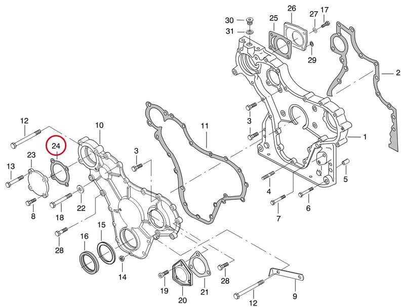 GASKET 8353 38664