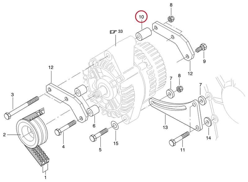 BEARING BUSH 8353 38874