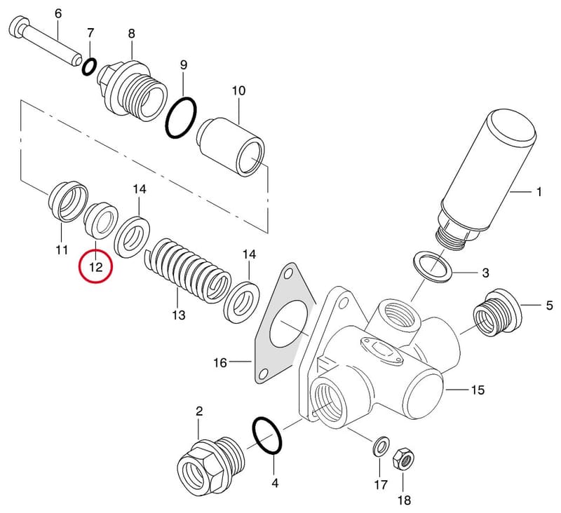 VALVE FEED PUMP - THIS PRODUCT IS REPLACED! 8353 39880