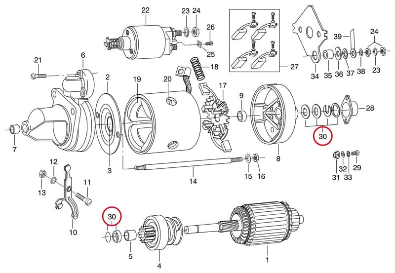 ROTOR KIT 8361 15268