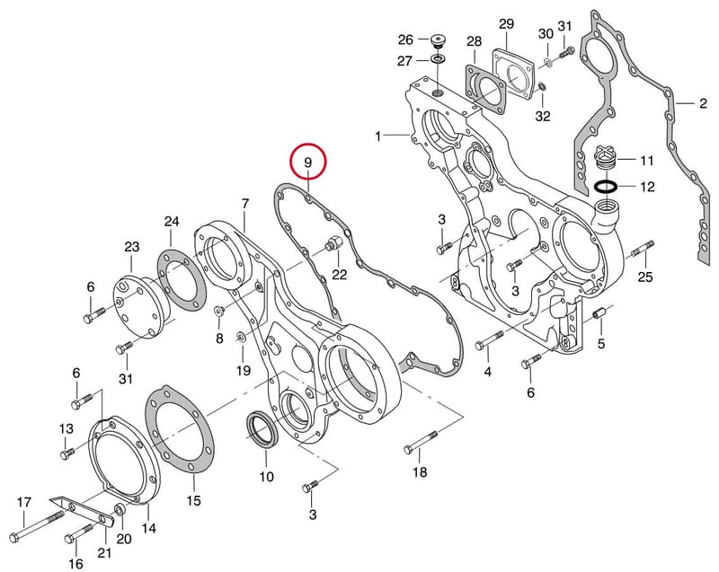 GASKET 8361 17329